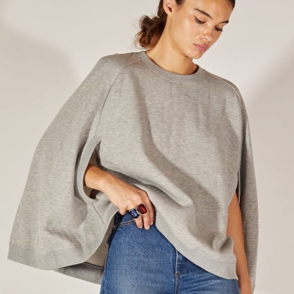 Cynthia Rowley Sweatshirt Cape